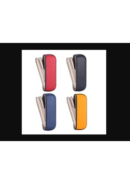 Bordo Iqos 3.0 Deri Görünümlü Kılıf - Iqos Koruma Kılıfı - Sert Koruma Kılıfı modelleri