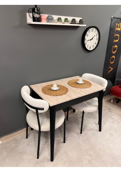 60/90 Ölçü Küçük Mutfak Masası Kullanışlı Yemek Masası Ekonomik Çalışma Masası Ideal Balkon Masası