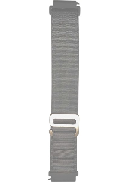 20 mm Universal Alpine Bant Kordon Akıllı Pim Gri