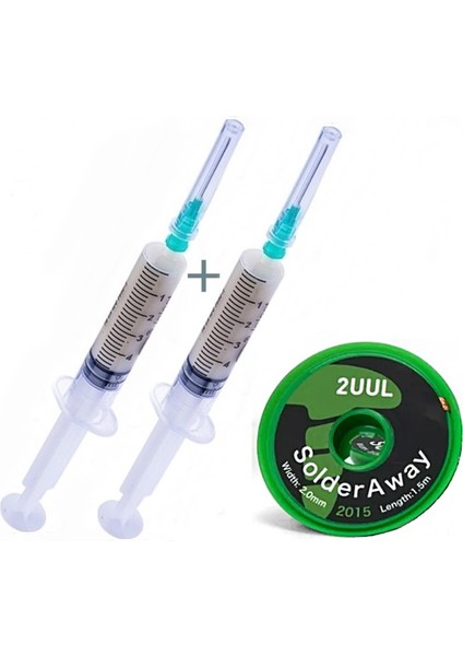 Flux Lehim Toplama ve 2uul Lehim Sökme Teli 2,0 mm x 1,5 mt