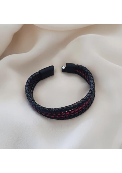 Bileklik Hakiki Deri Örgü Unisex 20 cm Bilezik Takı Aksesuar fiyatları