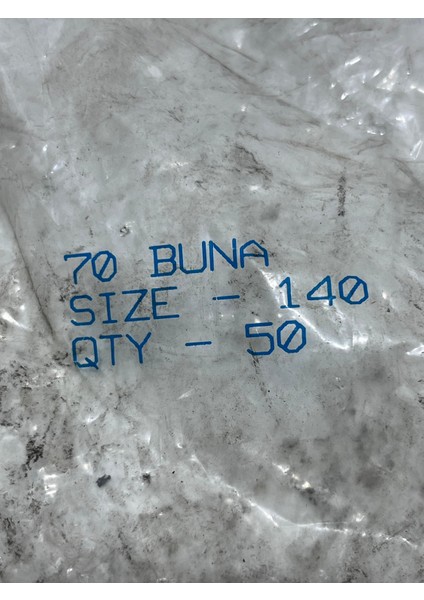70 Buna O Ring Conta Size 140 (40 Adet)