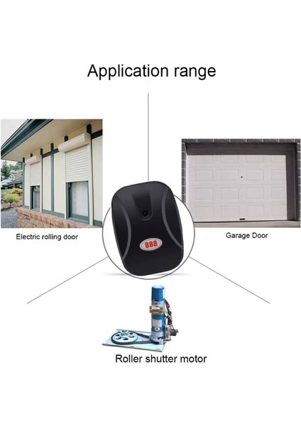 888 Uzaktan Kumandalı Motor Kontrol Sistemi 433 Mhz 220V