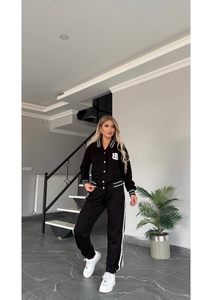 Kadın Yeni Sezon Alt Fermuar Detaylı Sportif Takım modelleri