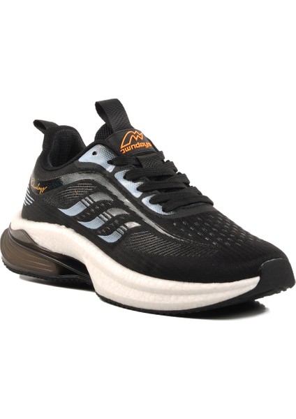 Siyah Hafif Memory Foam Erkek Spor Ayakkabı M-04327 M modelleri