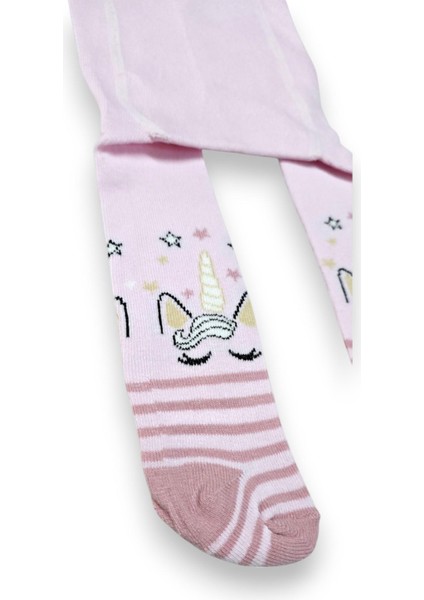 Desenli Kız Çocuk Koton Külotlu Çorap fiyatları