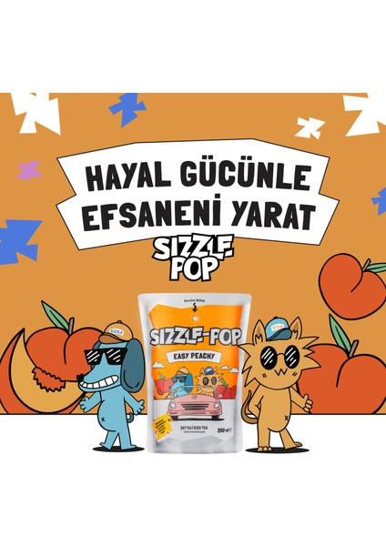 Easy Peachy Şeftali Soğuk Çay 200 ml x 20 Adet