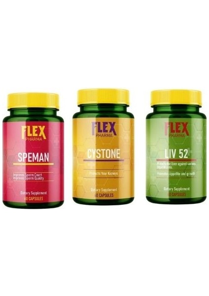 LİV52 + Cystone + Speman Forte 3'lü Paket