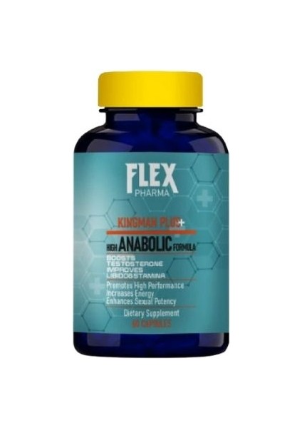 Kingman Plus+ High Anabolic Formula 60 Kapsül Testo Booster