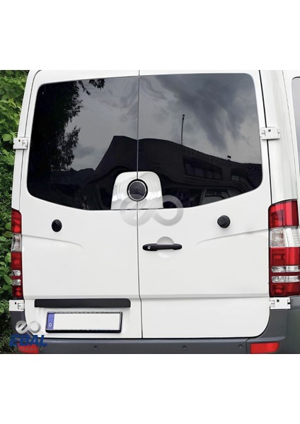 Vw Crafter Krom Arka Amblem Çerçeve 2 Prç P.çelik 2006-2016 Arası