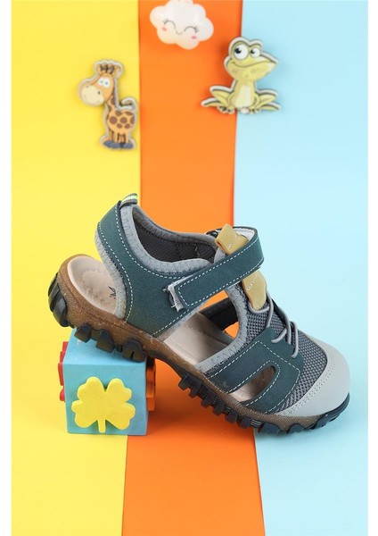 Unisex Çocuk Sandalet Önü Kapalı Sandalet Renkli Sandalet Ortopedik Sandalet Yeni Sezon Sandalet fırsatları