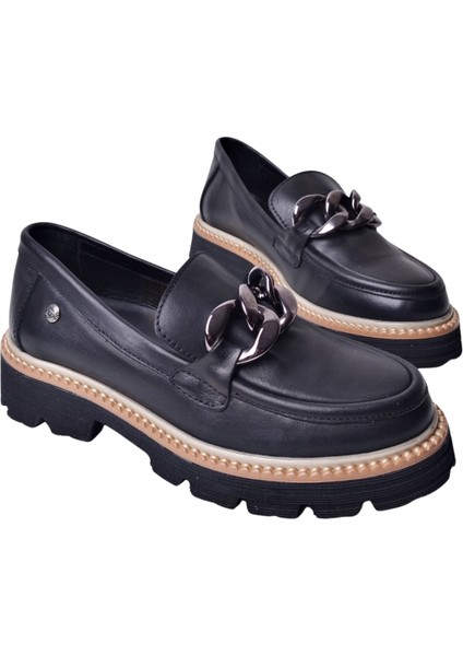 Kadın Deri Loafer Ayakkabı D25YA-3690