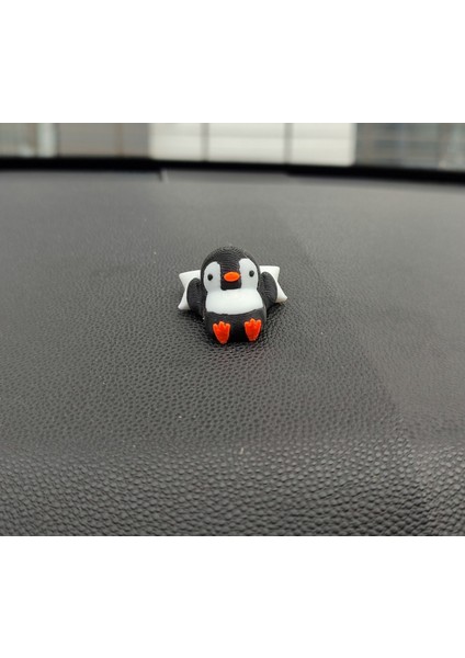 Sevimli Yastıkta Uyuyan Penguen modelleri