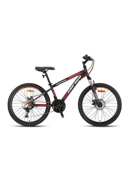 Magnum - 20 - Mtb - 10' - 21 Vites - M.disc - Mat Siyah-Kırmızı/gri