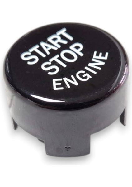 Bmw 7 Serisi F01 2009-2015 Start Stop Basma Düğme Kapağı Siyah