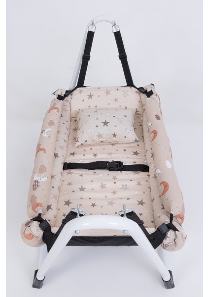 Anne Yanı Hamak Lüks Pamuklu Kumaş Silinebilir Hamak modelleri