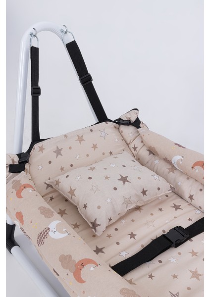 Anne Yanı Hamak Lüks Pamuklu Kumaş Silinebilir Hamak fırsatları