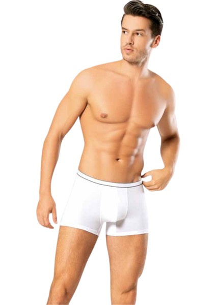 Looksense Erkek Dude Ince Bel Şeritli Lastikli Likralı Boxer 1201