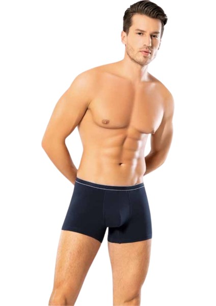 Looksense Erkek Dude Ince Bel Şeritli Lastikli Likralı Boxer 1201