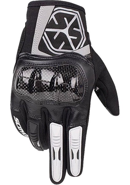 Eldiven MC122 Yazlık Korumalı (Siyah-Gri)