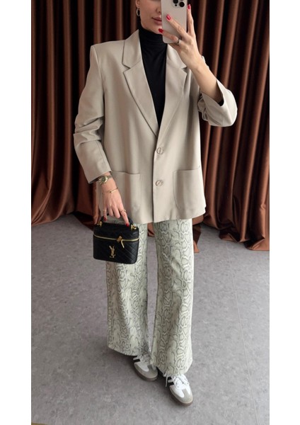 Premium Taş Blazer Ceket