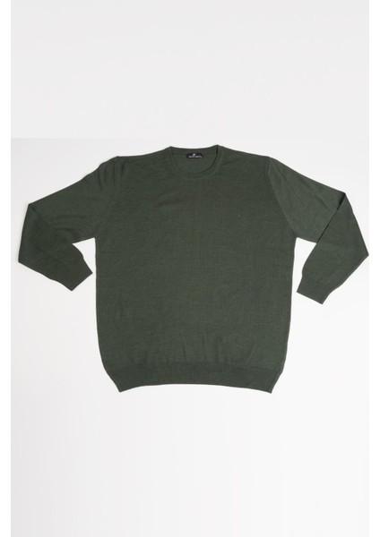 Bisiklet Yaka Battal (Büyük Boy) Yünlü Triko Kazak modelleri