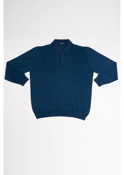 Polo Yaka Battal (Büyük Boy) Yünlü Triko Kazak fiyatları