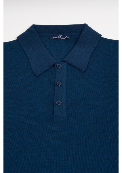 Polo Yaka Battal (Büyük Boy) Yünlü Triko Kazak modelleri