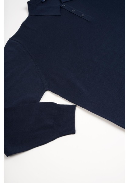 Polo Yaka Battal (Büyük Boy) Yünlü Triko Kazak modelleri