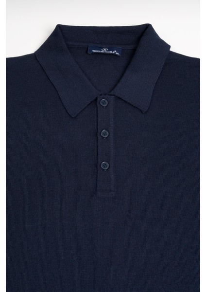 Polo Yaka Battal (Büyük Boy) Yünlü Triko Kazak fırsatları