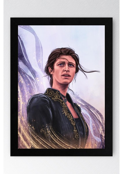 The Witcher Yennefer Çerçeveli Tablo - Dizi Posteri Tablo