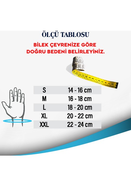 - Neopren Çift Taraflı El Bilek Ateli Code 19-Lux