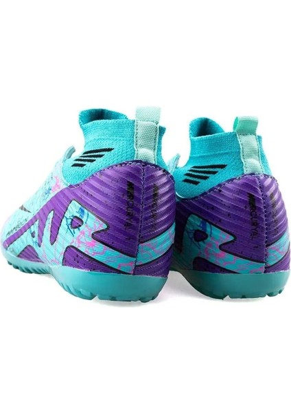 Potinonline Laliga 565 Çocuk Renkli Çoraplı Halısaha Ayakkabısı modelleri