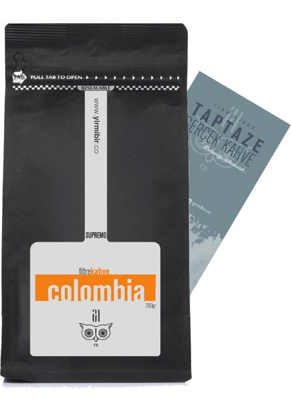Colombia Supremo Filtre Kahve 500 gr