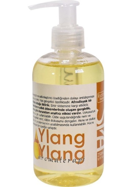 4 Adet 250 ml.Ylang Aromaterapi Yağı/Pure&Natural Ylang Aromatherapy Oil Face-Body-Hair fırsatları