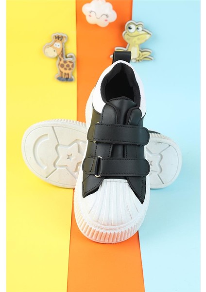 Unisex Çocuk Spor Ayakkabı Esnek Hava Alabilen Çocuk Ayakkabısı Beyaz Sade Spor Günlük Sneaker fiyatları
