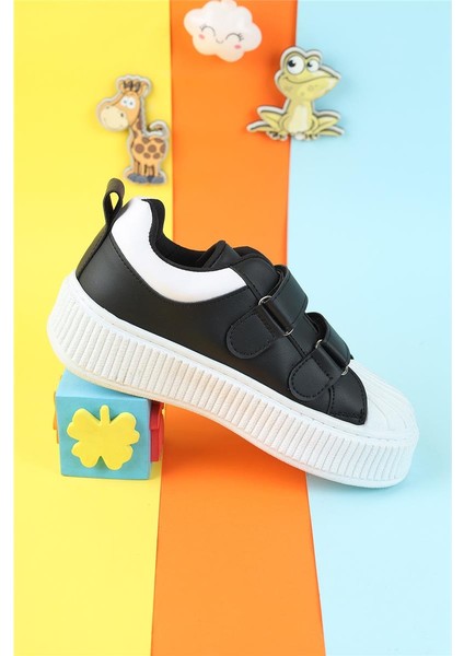 Unisex Çocuk Spor Ayakkabı Esnek Hava Alabilen Çocuk Ayakkabısı Beyaz Sade Spor Günlük Sneaker modelleri