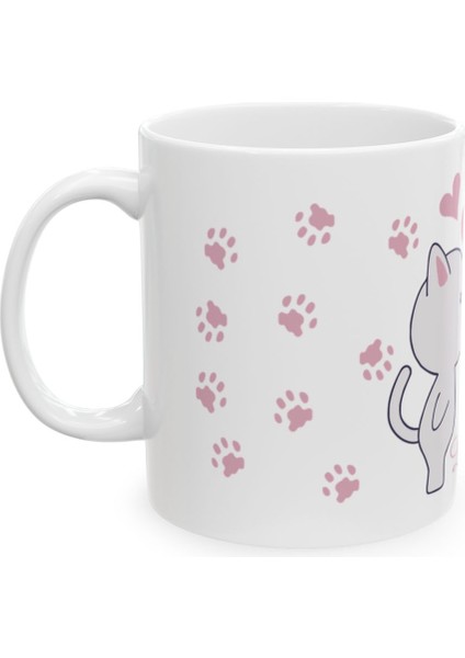 Sevimli Aşık Kediler Bardak , Sevgiliye Hediye Bardak modelleri