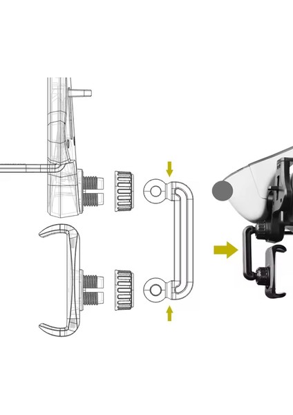 A203 Araç Içi Dikiz Aynası Telefon Tutucu fırsatları