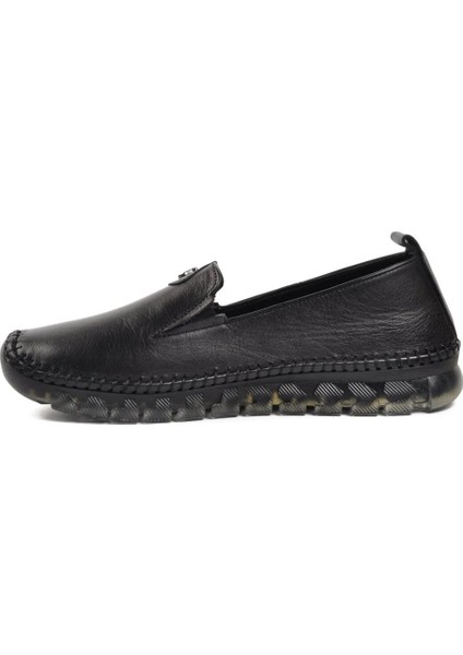 9059 Zn Kadın Siyah Nata Deri Casual Ayakkabı fiyatları