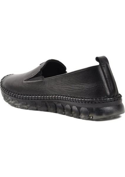 9059 Zn Kadın Siyah Nata Deri Casual Ayakkabı fırsatları