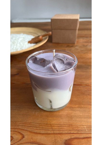 Mumatelierr Lavanta Kokulu Kalpli Latte Mum 310 Gram