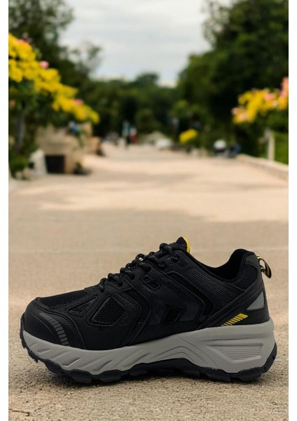 101 24805 Blair Siyah Sneaker Tam Ortopedik Erkek Günlük Spor Ayakkabı