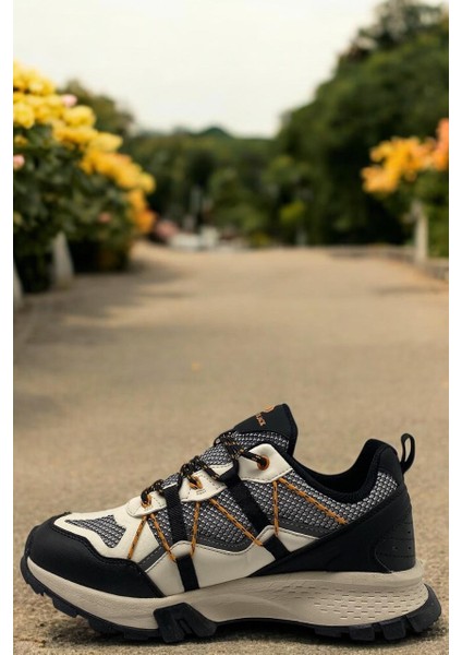 101 24807 Emery Bej Lacivert Sneaker Tam Ortopedik Erkek Günlük Spor Ayakkabı modelleri