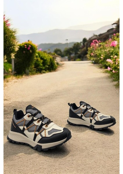 101 24807 Emery Bej Lacivert Sneaker Tam Ortopedik Erkek Günlük Spor Ayakkabı fırsatları