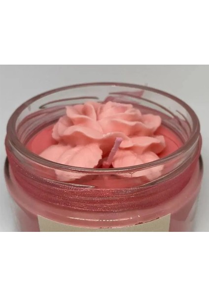 Yapraklı Gül Çiçek 6,4cm Silikon Kalıp K-066