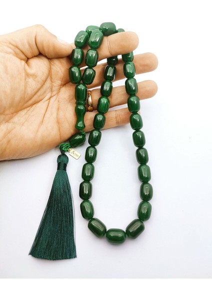 Ebu Zeyn Usta Eseri Eski Usül 12 Kat Ipe Dizilmiş Iri Boy Sıkma Kehribar Sertifikalı 7187 indirimleri