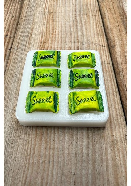 Sweet Altılı Silikon Mum Kalıbı fiyatları