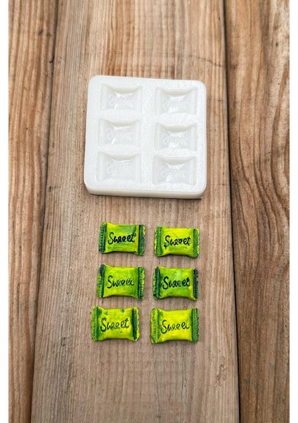 Sweet Altılı Silikon Mum Kalıbı fırsatları
