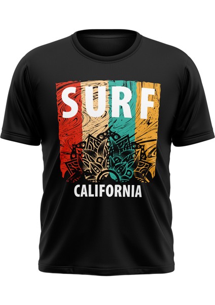 Surf Baskılı Unisex Tshirt, Hediye Tshirt, Ww1